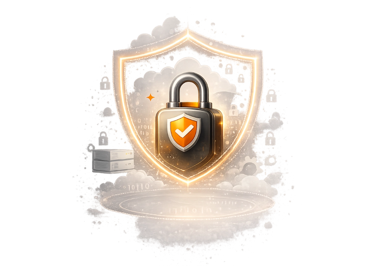 Security dashboard illustration